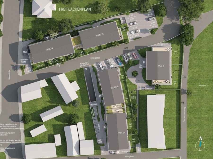 Freiflächenplan